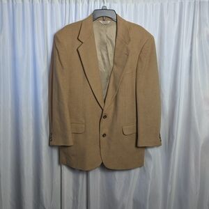 Men's Vintage 1970s Camel Hair Blazer